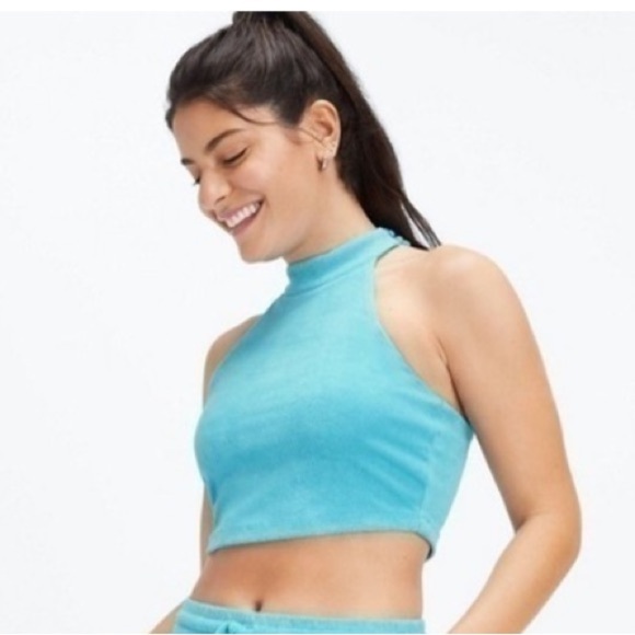 Fabletics Terry Built In Bra Tank - Picture 5 of 9